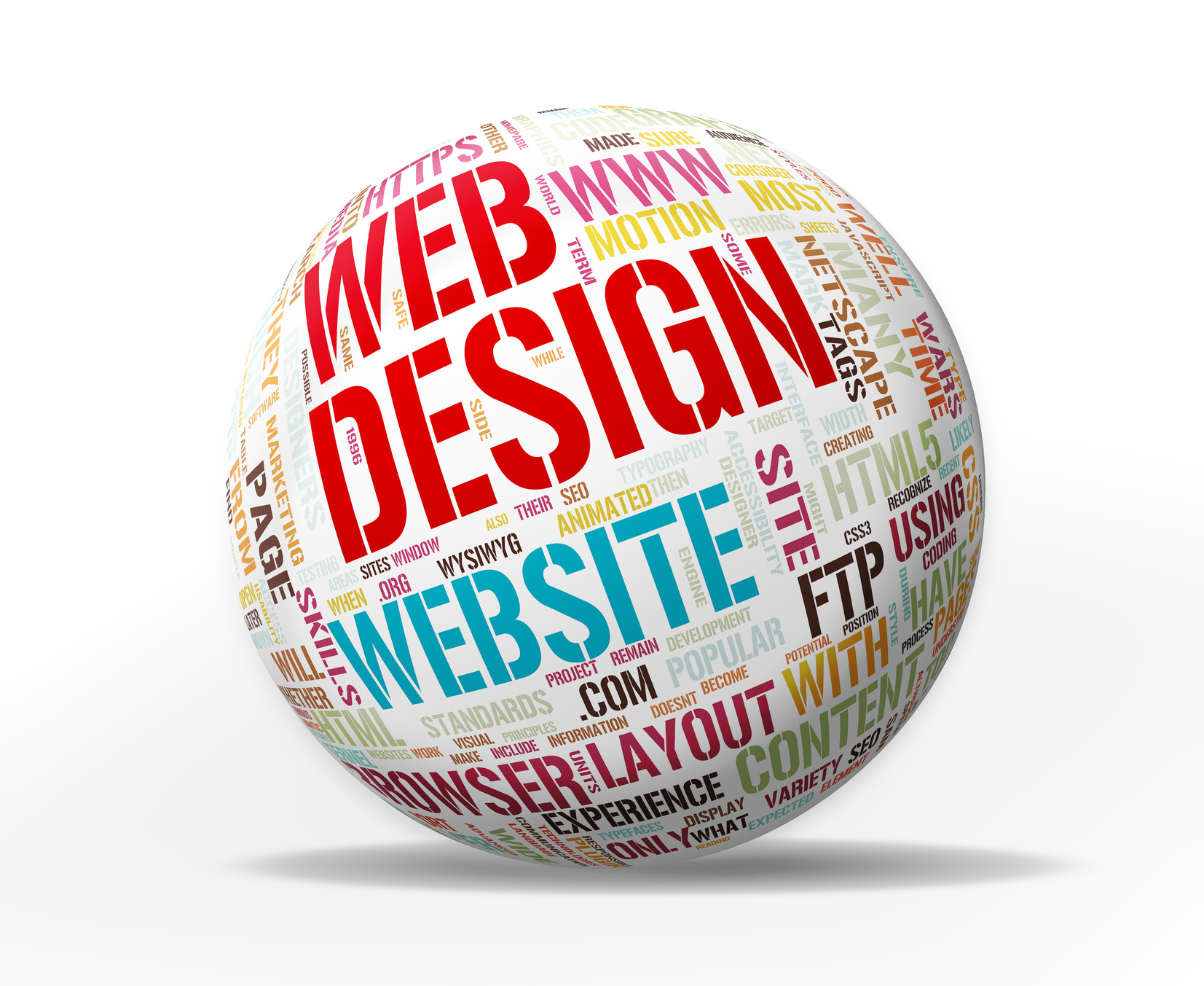 Web Design and Websites Words